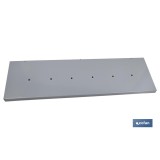 CONJUNTO BANDEJA 1000X300MM CON 6 ORIFICIOS DE 9 MM