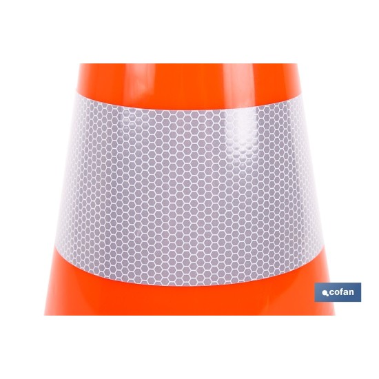 CONO DE SEÑALIZACIÓN 50 CM