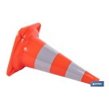 CONO DE SEÑALIZACIÓN 50 CM