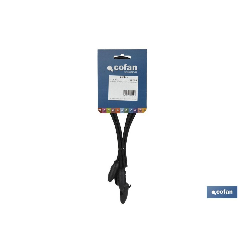 GOMA ELÁSTICA PARA SUJECIÓN DE PLACA V20