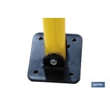 POSTE ABATIBLE PARA PARKING C/CERRADURA