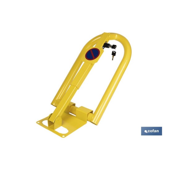 BLOQUEO PARKING AMARILLO 300X500 MM