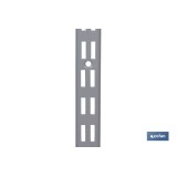 PACK 2 CREMALLERAS PARED PARA ESTANTERÍAS 1080X30X25 MM