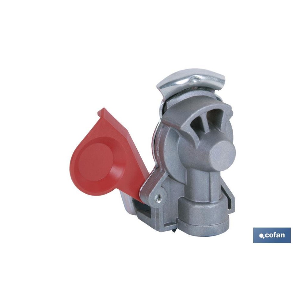 CABEZA ACOPLAMIENTO AUTOMATICA ROJA 22/150