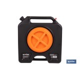 RECOGEDOR DE ACEITE USADO CON TAPA Y FILTRO 14 L