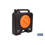RECOGEDOR DE ACEITE USADO CON TAPA Y FILTRO 14 L
