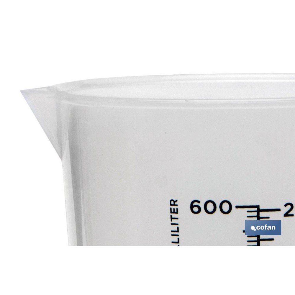 JARRA POLIPROPILENO 600 ML