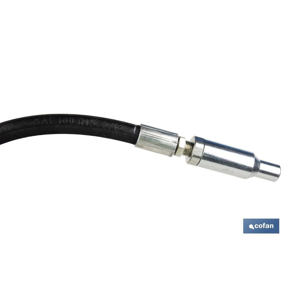 PISTOLA LUBRICANTE RECTA CON CONTADOR DIGITAL