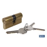 CILINDRO DE NÍQUEL MATE 30/40 - LEVA CORTA
