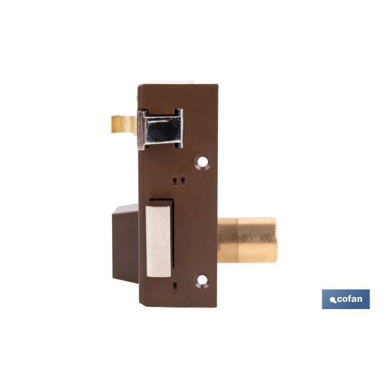 CERRADURA DE SOBREPONER DERECHA 60 MM ADAPTABLE AL MODELO 56A