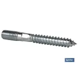 ESPARRAGO DOBLE ROSCA CINCADO HUELLA TORX M8X100