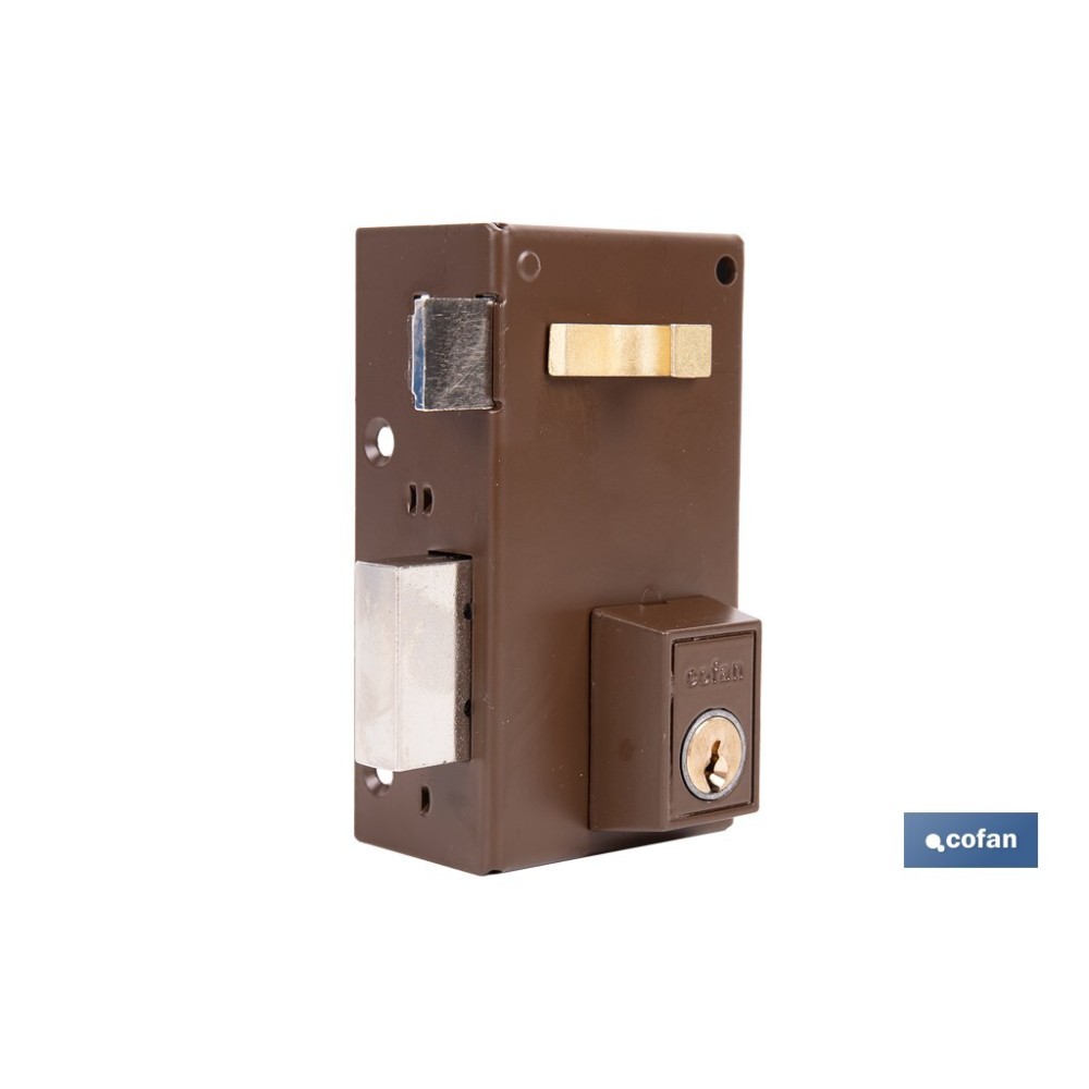 CERRADURA DE SOBREPONER IZQUIERDA 60 MM ADAPTABLE AL MODELO 56A