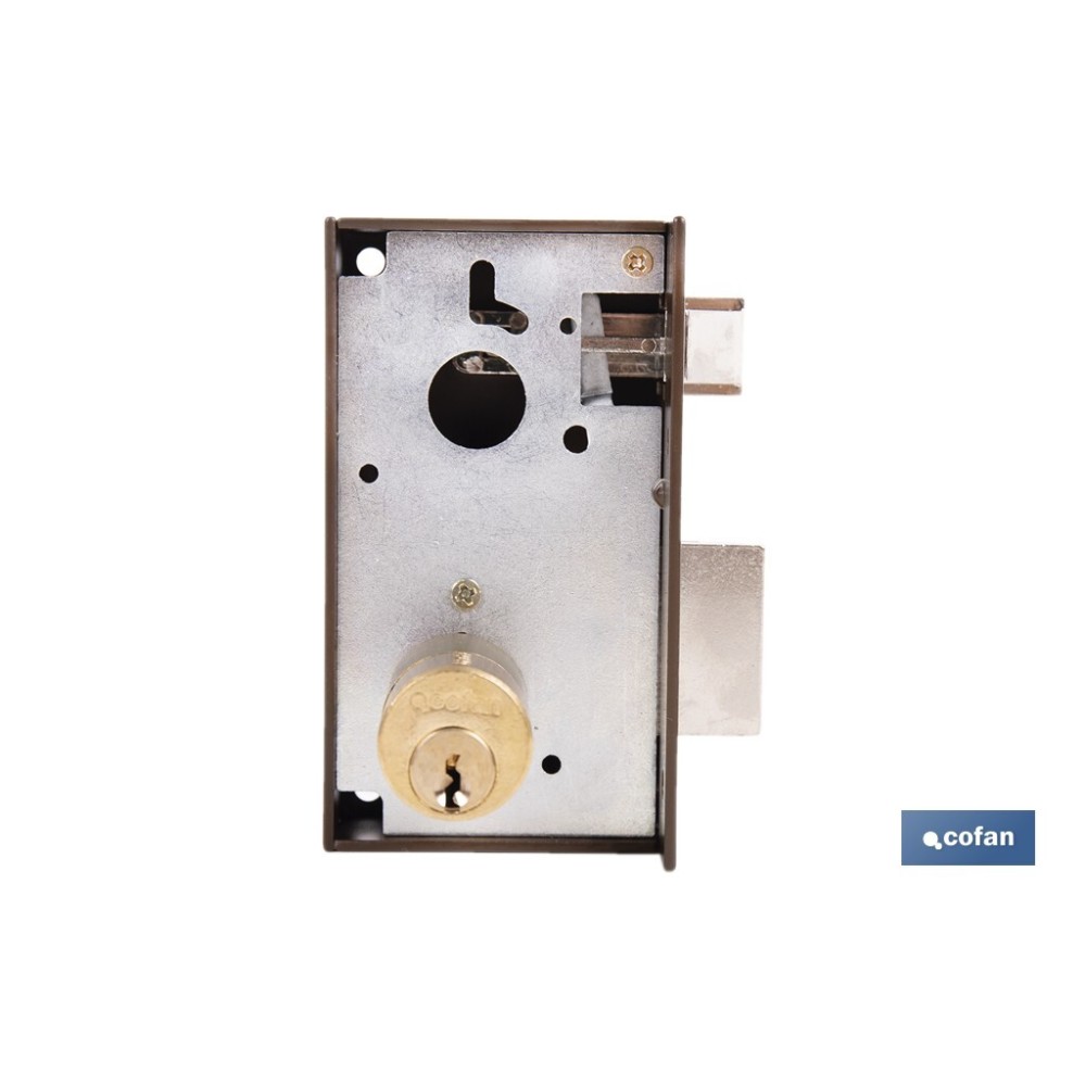 CERRADURA DE SOBREPONER IZQUIERDA 60 MM ADAPTABLE AL MODELO 56A