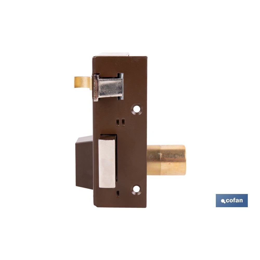 CERRADURA DE SOBREPONER DERECHA 70 MM ADAPTABLE AL MODELO 56A