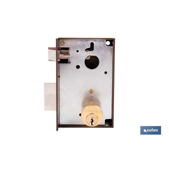 CERRADURA DE SOBREPONER DERECHA 70 MM ADAPTABLE AL MODELO 56A