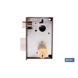 CERRADURA DE SOBREPONER DERECHA 70 MM ADAPTABLE AL MODELO 56A
