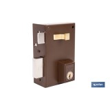 CERRADURA DE SOBREPONER IZQUIERDA 70 MM ADAPTABLE AL MODELO 56A