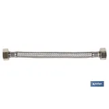 CONEXIÓN FLEXIBLE INOX H3/8- H3/8 20 CM. (PACK: 1 UDS) - Almacén de Ferretería Acor