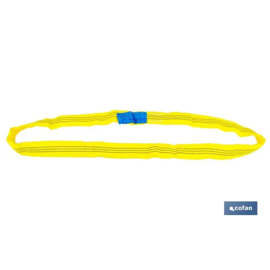 ESLINGA TUBULAR 6000KG (Ø10M-LARGO 5M) (PACK: 1 UDS) - Almacén de Ferretería Acor
