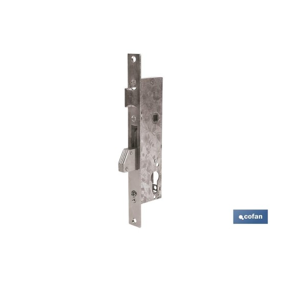 Cerradura Embutir Palanca D85E38 Inox (L.Corta)