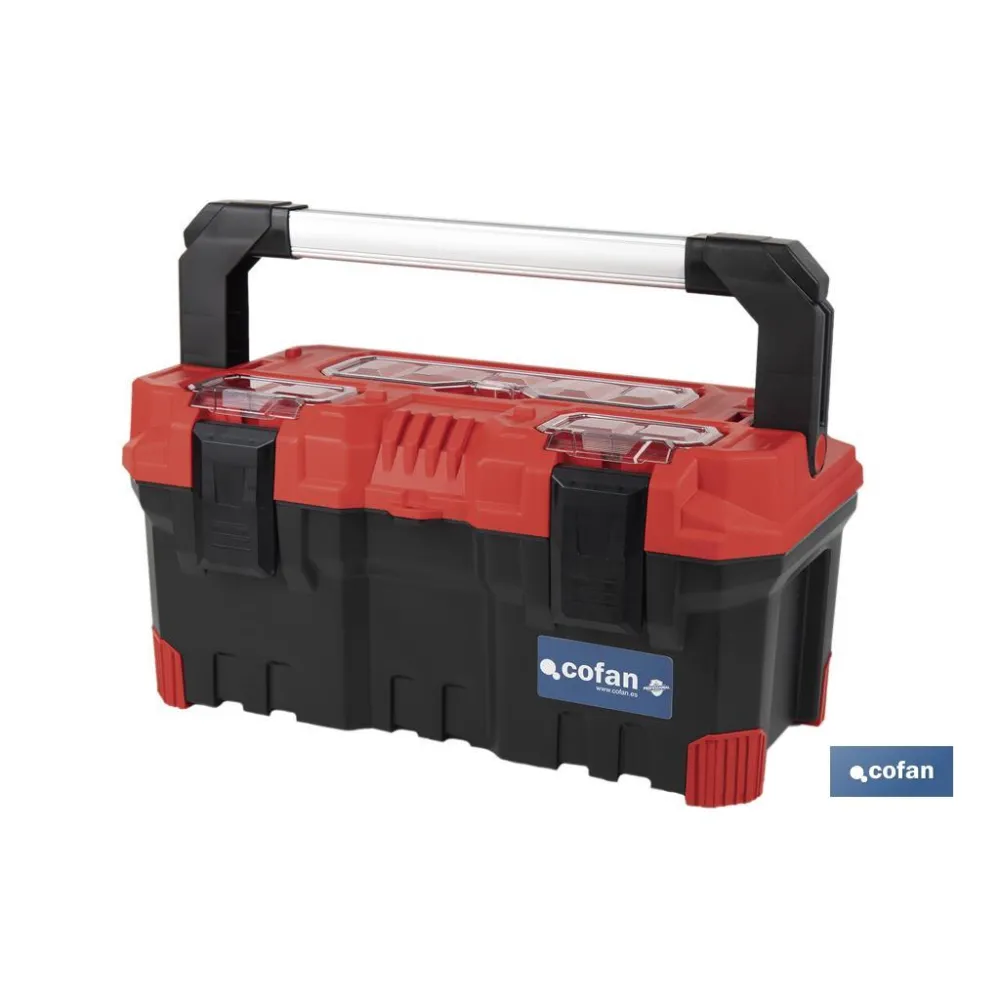CAJA DE HERRAMIENTAS MODELO GRAFENO 496 X 258 X 240 MM (PACK: 1 UDS) - Almacén de Ferretería Acor