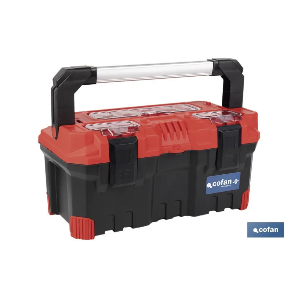CAJA DE HERRAMIENTAS MODELO GRAFENO 496 X 258 X 240 MM (PACK: 1 UDS) - Almacén de Ferretería Acor