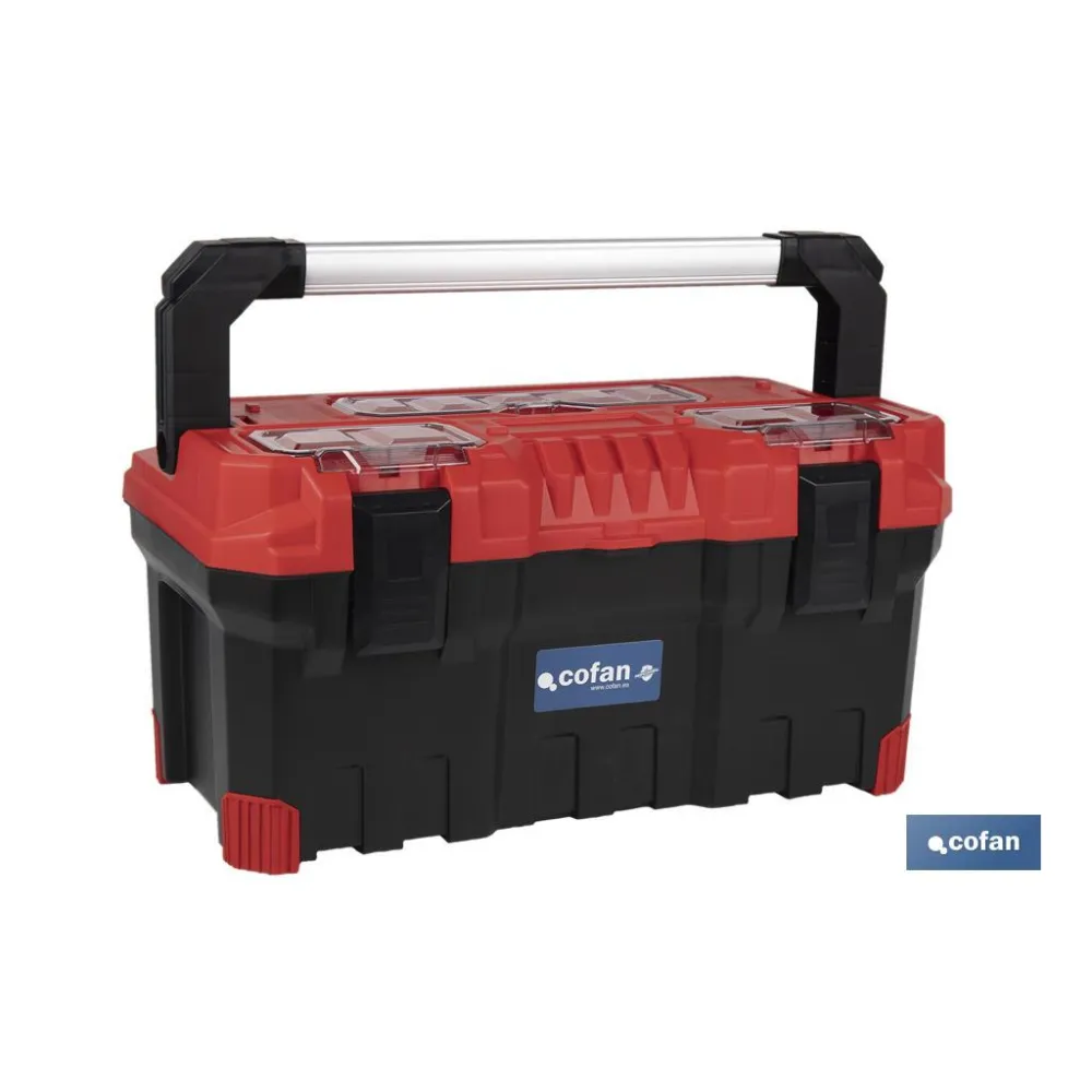 CAJA DE HERRAMIENTAS MODELO GRAFENO 554 X 286 X 276 MM (PACK: 1 UDS) - Almacén de Ferretería Acor