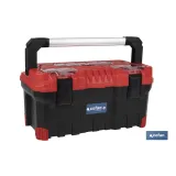 CAJA DE HERRAMIENTAS MODELO GRAFENO 554 X 286 X 276 MM (PACK: 1 UDS) - Almacén de Ferretería Acor