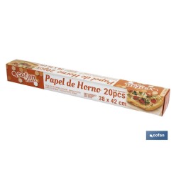 HOJAS PAPEL HORNO 20UDS 38 X 42CM