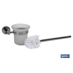 ESCOBILLERO INODORO GAMA LAGOA INOX 304 BRILLO