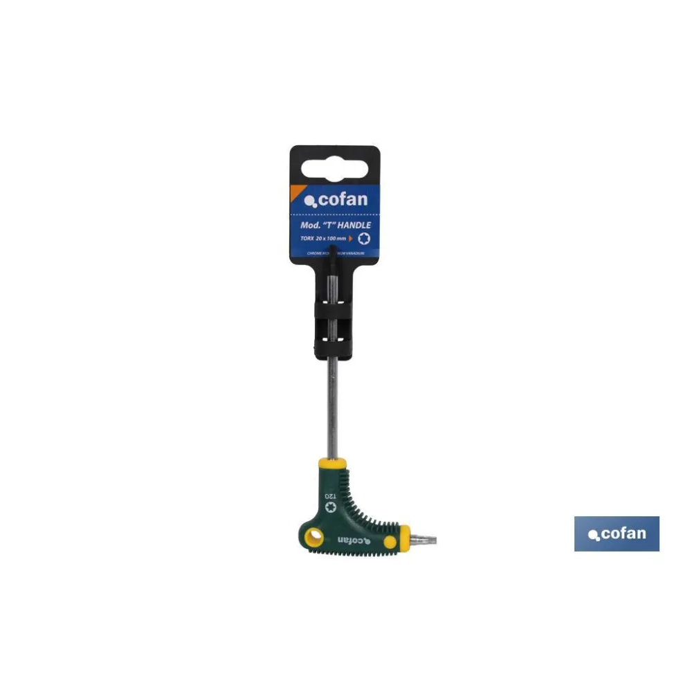 DESTORNILLADOR EN T DRIVER TORX 15X100