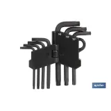 SET LLAVES TORX 7 Uds. (10-40)