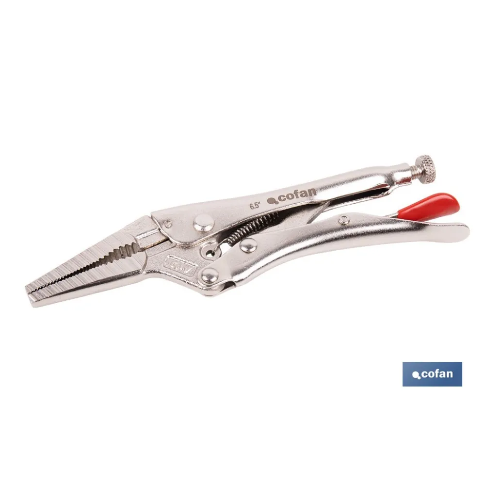 TENAZA GRIP BOCAS LARGAS 6.1/2