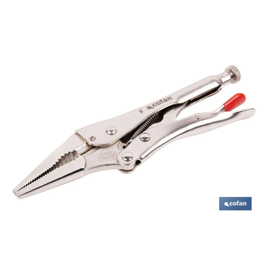 TENAZA GRIP BOCAS LARGAS 9