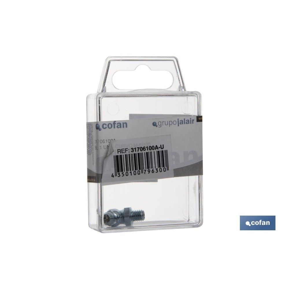 BL 1 UDS. ENGRASADOR 90° CURVO M-6/100 VENTA UNITARIA