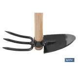 ZACHO CURVO 3 PUNTAS Y MANGO DE MADERA 210 X 80 MM 200 G (PACK: 1 UDS) - Almacén de Ferretería Acor