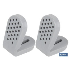 CONJUNTO TORNILLOS FIJACIÓN INODORO Y SOPORTE NYLON HORIZONTAL