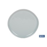 VAJILLA DE CERÁMICA VERDE ESMALTADA CON DISEÑO IRREGULAR 12 PIEZAS