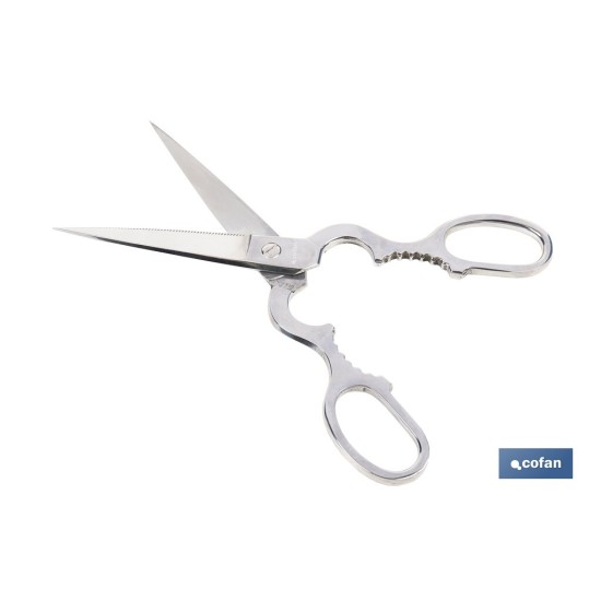 TIJERA DE ACERO INOXIDABLE PARA PESCADO 21 CM