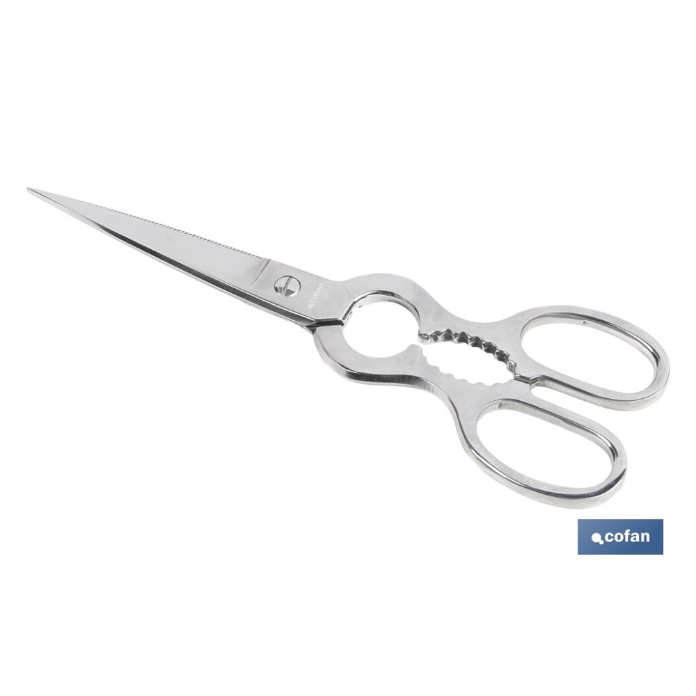 TIJERA DE ACERO INOXIDABLE PARA PESCADO 21 CM