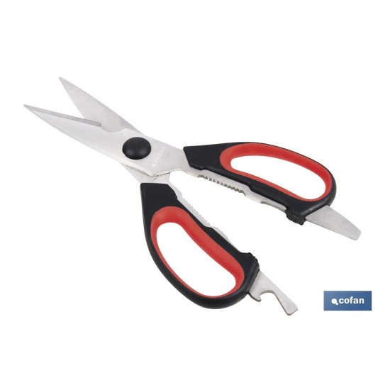 TIJERAS DE COCINA MULTIUSOS DESMONTABLES 21,5 CM