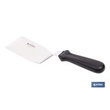 ESPÁTULA ACODADA INOXIDABLE PARA BARBACOA 27,5 X 7,5 CM