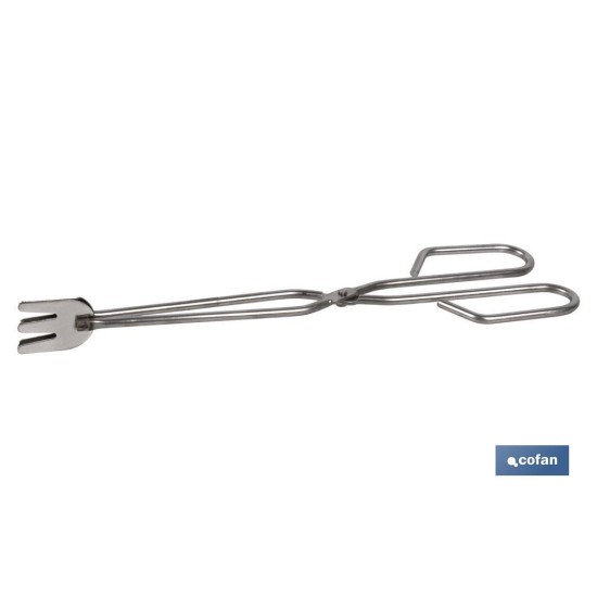 PINZA BARBACOA INOX C/PALA 380 MM