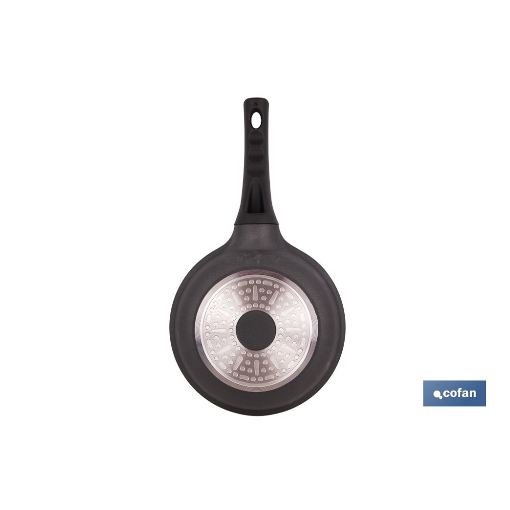 SARTÉN DE INDUCCIÓN DE ALUMINIO FORJADO Ø20 CM ANZIO