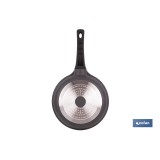 SARTÉN DE INDUCCIÓN DE ALUMINIO FORJADO Ø24 CM ANZIO