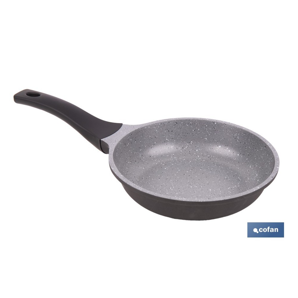 SARTÉN DE INDUCCIÓN DE ALUMINIO FORJADO Ø24 CM ANZIO