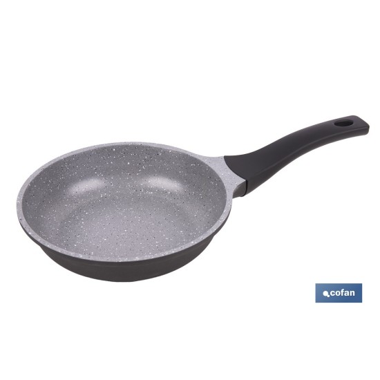 SARTÉN DE INDUCCIÓN DE ALUMINIO FORJADO Ø24 CM ANZIO