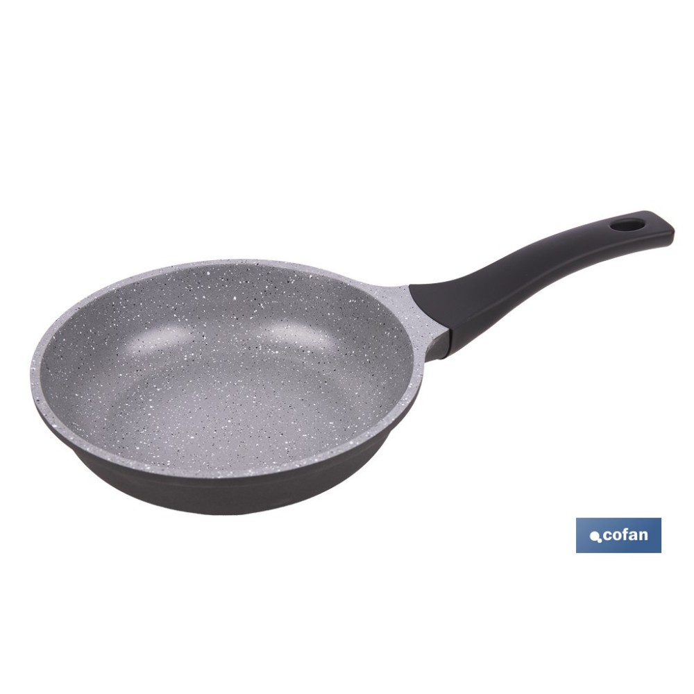 SARTÉN DE INDUCCIÓN DE ALUMINIO FORJADO Ø24 CM ANZIO
