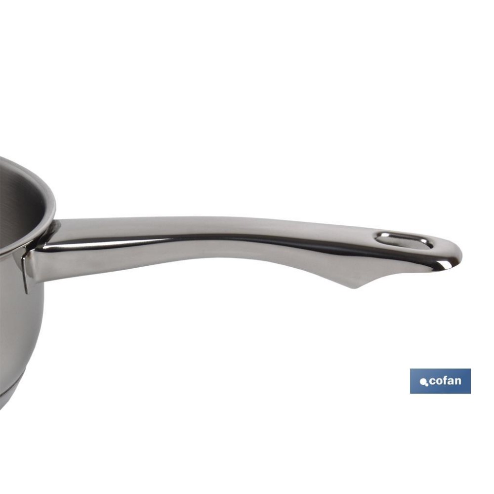 CAZO MANGO INOX INDU.1.3LMODELO POLENTA  Ø160 MM