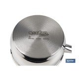 CAZO  MANGO INOX INDU.1.8L MODELO POLENTA  Ø180 MM